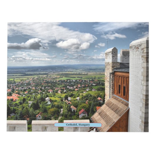 Csókakő, Hongarije Notitieblok (Voorkant)