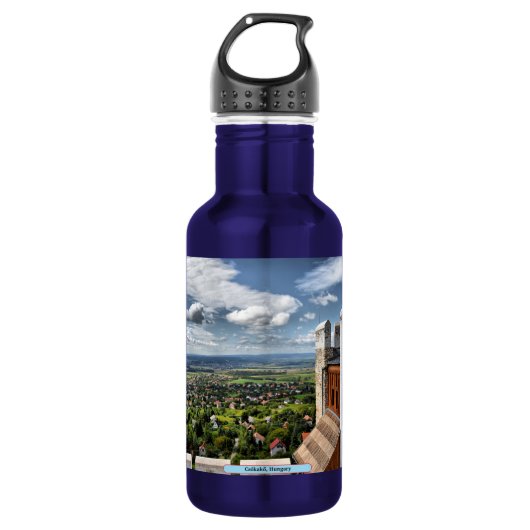 Csókakő, Hongarije Waterfles (Voorkant)