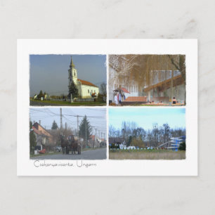 Csokonyavisonta, Ungarn Postkarte Briefkaart