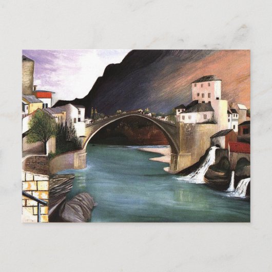 Csontvariatie - Roman Brug bij Mostar Briefkaart (Voorkant)