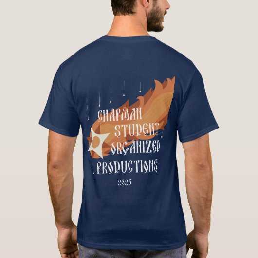 CSOP Grote Komeet T-shirt (Achterkant)