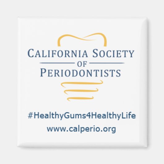 CSP Logo 2 inch bij 2 inch magneet (Voorkant)