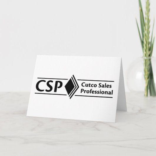 CSP-producten Kaart (Voorkant)