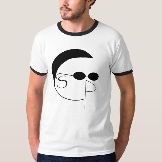 CSP - STOOP JE? Ringer T-shirt (Voorkant)