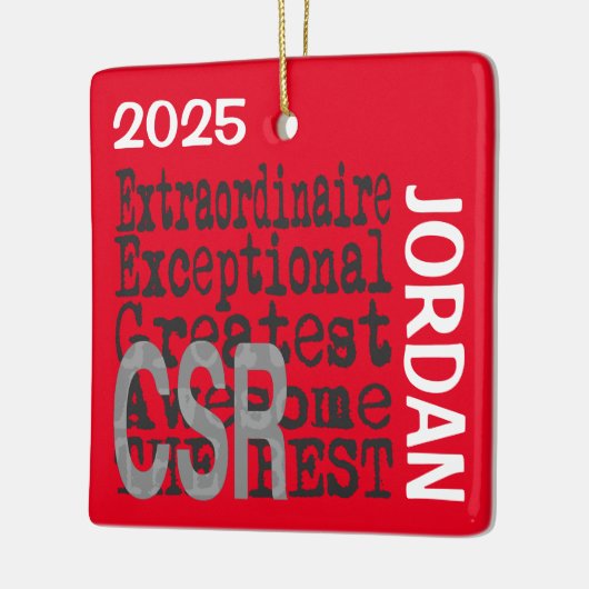 CSR Buitengewoon DOUANE Keramisch Ornament (Links)