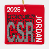 CSR buitengewoon Keramisch Ornament (Voorkant)