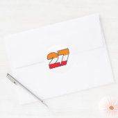 CSREP27 RONDE STICKER (Envelop)