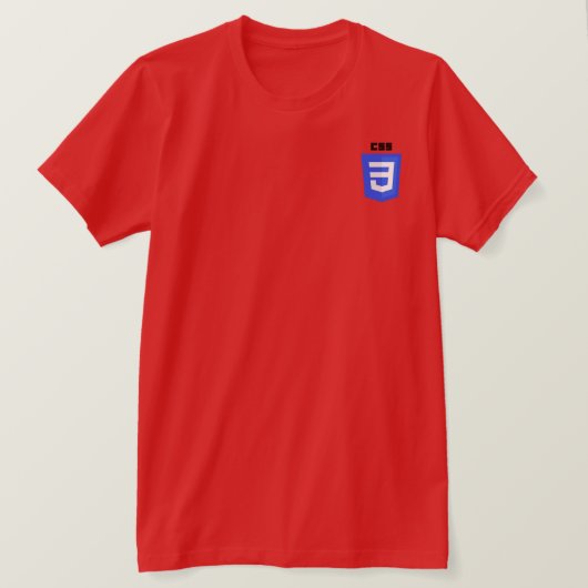 CSS3 Logo T-Shirt (Design voorkant)