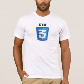 CSS3 Logo Witte T-shirt (Voorkant)