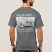 CSS Alabama T-shirt (Achterkant)