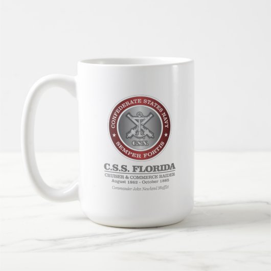 CSS Florida (SF) Koffiemok (Links)