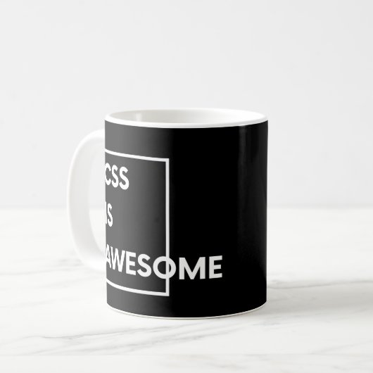 CSS Is Geweldig Grappige Codering & Programmeertaa Koffiemok (Voorkant links)