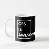 CSS Is Geweldig Grappige Codering & Programmeertaa Koffiemok (Links)