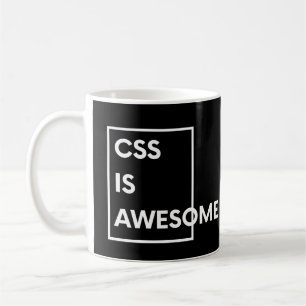 CSS Is Geweldig Grappige Codering & Programmeertaa Koffiemok