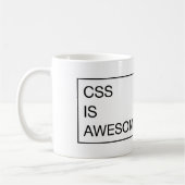 CSS *is* geweldige. Koffiemok (Links)