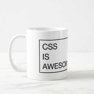 CSS *is* geweldige. Koffiemok