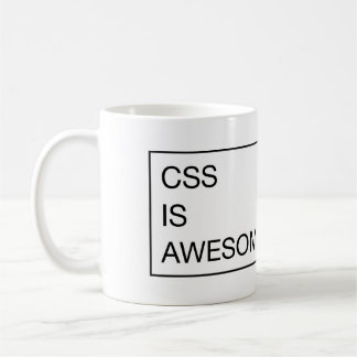 CSS *is* geweldige. Koffiemok