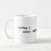 CSS-koffie Koffiemok (Links)