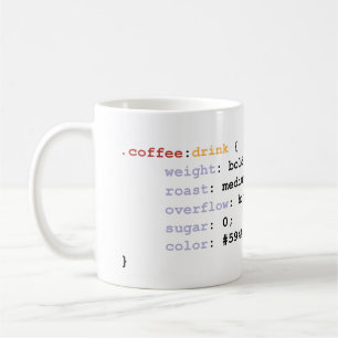 CSS-koffie Koffiemok