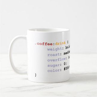 CSS-koffie Koffiemok