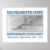 CSS-palmettostaat Poster (Voorkant)