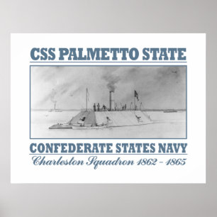 CSS-palmettostaat Poster