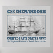 CSS Shenandoah Poster (Voorkant)