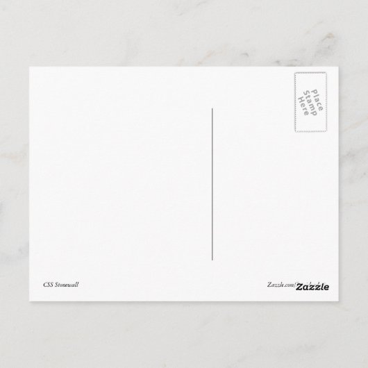 CSS Stonewall Briefkaart (Achterkant)