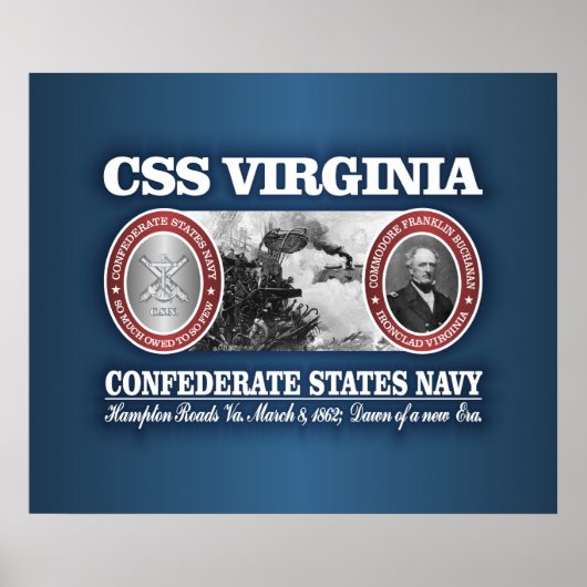 CSS Virginia (CSN) Poster (Voorkant)