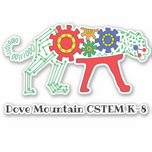 CSTEM Laptop Sticker (Voorkant)