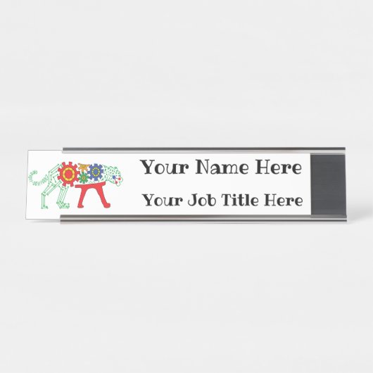 CSTEM Name Bord Bureau Naambordje (Voorkant)