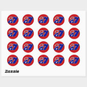 CSThundercats27 Ronde Sticker (Vel)