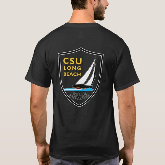CSULB Zeilvereniging T-shirt (Achterkant)