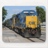 CSX 2696 leidt Westbound CSX C729 Muismat (Voorkant)