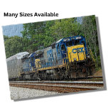 Csx Blue Diesel Locomotive Engine Traject Railroad Legpuzzel<br><div class="desc">CSX Blue Yellow Diesel Loco Train Puzzle - zie mijn winkel voor nog meer geweldige treincadeaus</div>