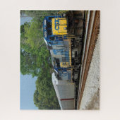 CSX Diesel trein achtergrond Jigsaw Puzzel (Verticaal)