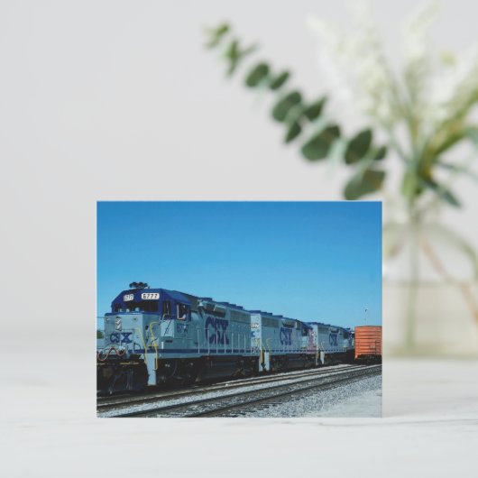 CSX, EMD BRIEFKAART (Staand voorkant)