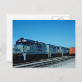 CSX, EMD BRIEFKAART (Voorkant / Achterkant)