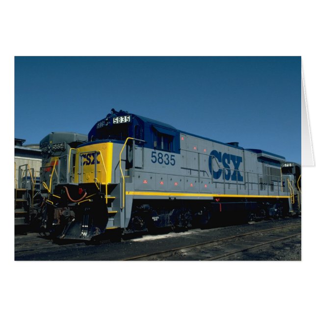 CSX GE B36-7 (Voorkant Horizontaal)