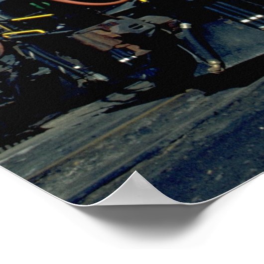 CSX GE B36-7 #5835, 1990_Trains Poster (Hoek)