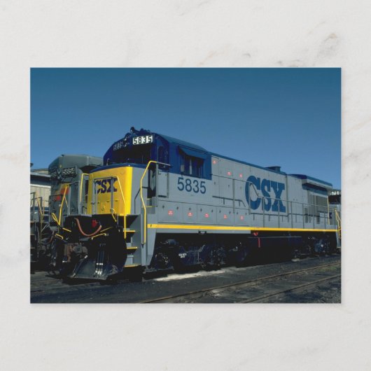 CSX GE B36-7 BRIEFKAART (Voorkant)