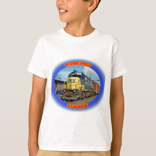 CSX-locomotief T-shirt (Voorkant)