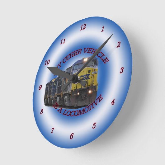 CSX Mijn andere voertuigklok Ronde Klok (Hoek)