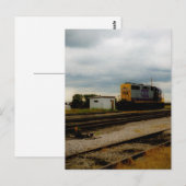 CSX Railroad Dieesel Yard Engine Toledo, OH Briefkaart (Voorkant / Achterkant)