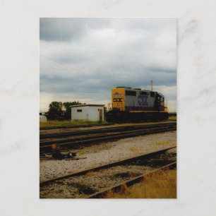 CSX Railroad Dieesel Yard Engine Toledo, OH Briefkaart