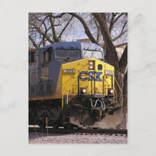 CSX-trein Briefkaart