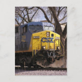 CSX-trein Briefkaart (Voorkant)