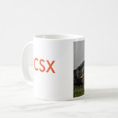 CSX-trein Koffiemok (Voorkant links)