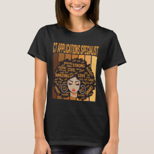 Ct-aanvragenspecialist Black History Month Pri T-shirt