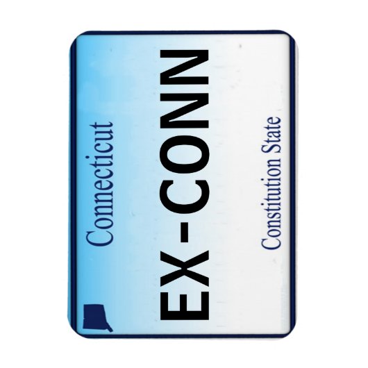 CT Licentie Bord Magnet Magneet (Verticaal)